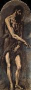 El Greco St John the Baptist oil painting picture wholesale